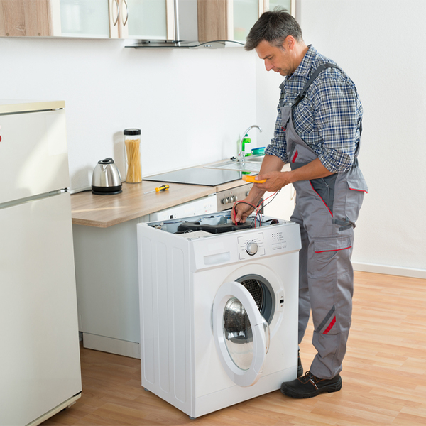 can you walk me through the steps of troubleshooting my washer issue in Las Lomitas